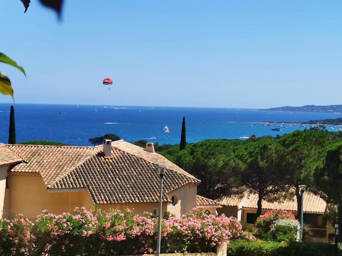 Studio Bord De Mer Terrasse Vue Mer Piscine Lägenhet Sainte-Maxime Exteriör bild